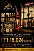 Pre-Leased Retail Shop — Raymond, MG Road, Gurgaon | Commercial Property