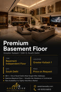 Premium Basement Floor — Greater Kailash 1, New Delhi | Residential Property