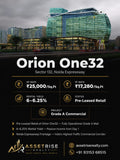 Orion One32 — Sector 132, Noida Expressway | Pre-Leased Retail Investment